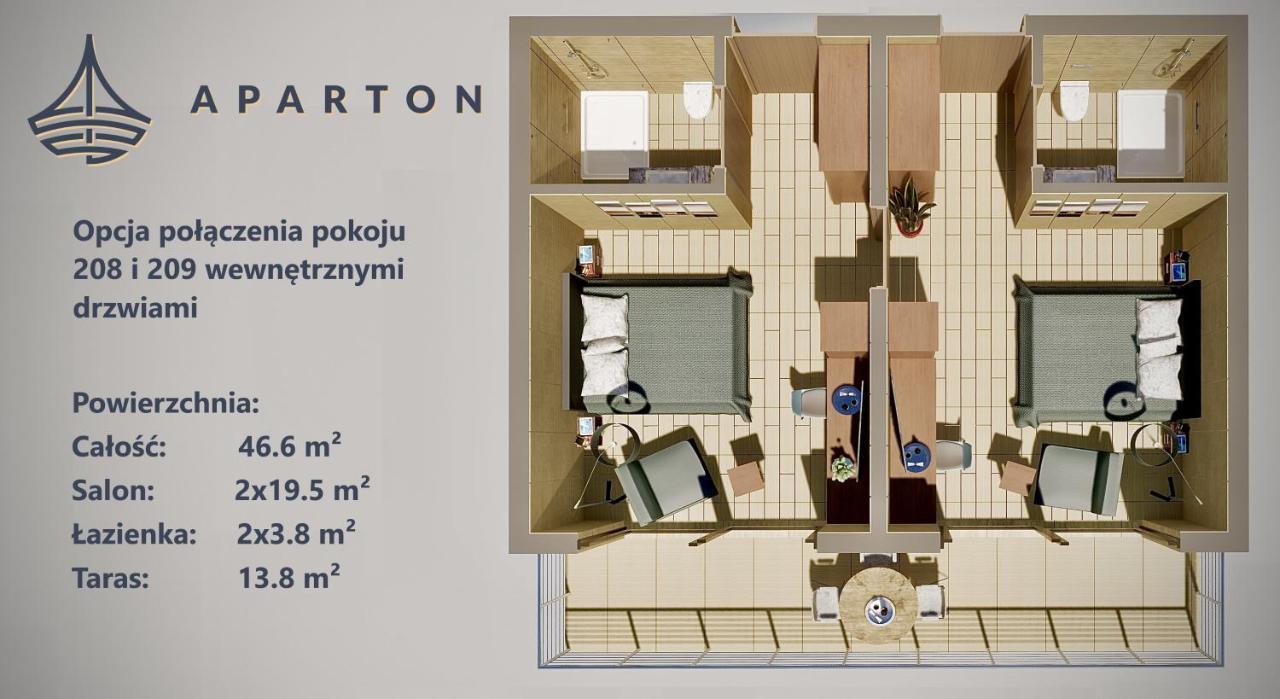 Aparton Устка Экстерьер фото