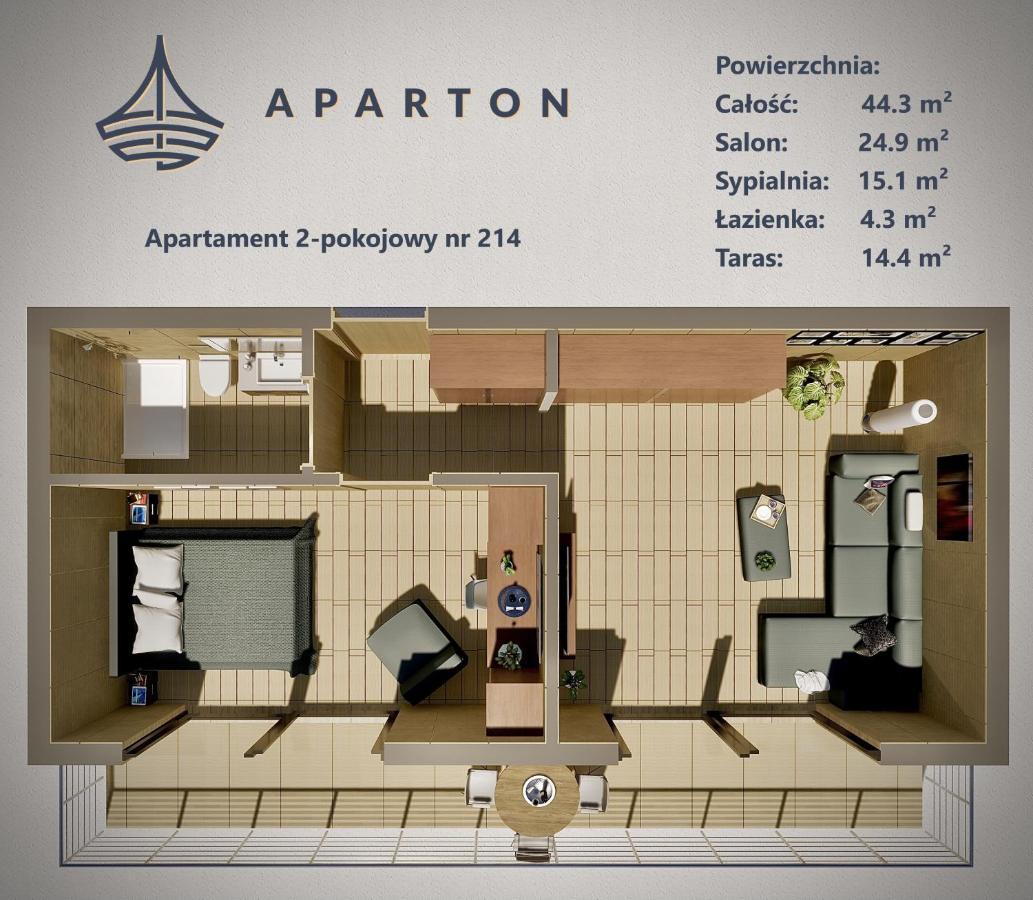 Aparton Устка Экстерьер фото